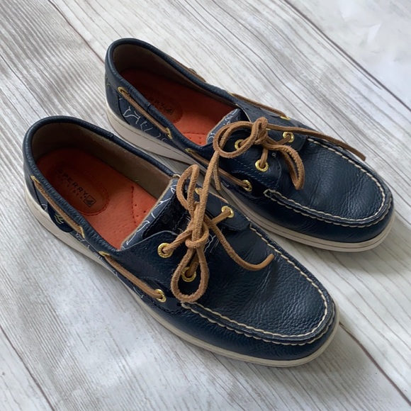 Sperry Top-Sider Navy blue Shoes Sz.8M - Picture 10 of 11